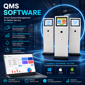 ซอฟต์แวร์จัดการคิวอัจฉริยะสำหรับศูนย์บริการที่มีการใช้งานหนัก |   AT-QMS – มีจำหน่ายแบบ OEM - Product Image 1