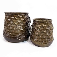 Jardinière galvanisée polyvalente pour fleurs, herbes, légumes, plantes succulentes, arbustes, plantes décoratives, aménagement paysager de jardin, balcon