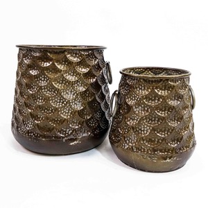 Jardinière galvanisée polyvalente pour fleurs, herbes, légumes, plantes succulentes, arbustes, plantes décoratives, aménagement paysager de jardin, balcon - Product Image 1