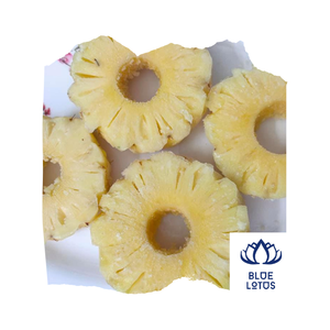 [BEST SELLER] Blue Lotus Syrup Preserved Pineapple <b>Sweet</b> Slice <b>Bulk</b> Packaging Garnishing Herbal Tea Cocktail Drink Food Material - Product Image 4