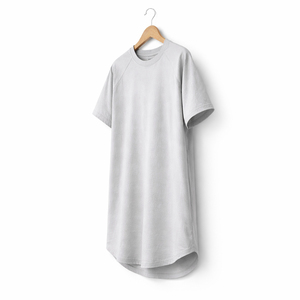 Men's Regular Fit Raglan Sleeve O-Neck <b>T</b>-<b>Shirt</b> Solid Color Cotton Jersey Casual Wear Breathable Plain Dyed Knitted Fabric - Product Image 6