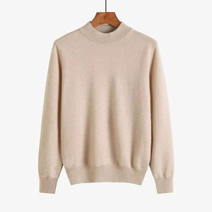 Suéter de Punto Sólido para Mujer, Estilo Kawaii, Cuello Redondo, Informal, Suéter Mujer, Tops, Jersey Dulce de Manga Larga para Mujer - Product Image 1