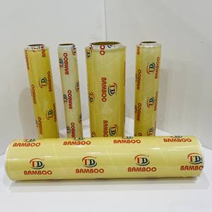 Película de PVC para Envolver Alimentos, Grado Alimenticio, Rollo Jumbo, Grosor 10/11/12 micras, Lista para Enviar, Directo del Fabricante - Product Image 2