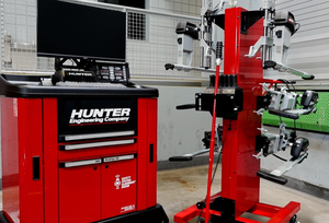 Cámara de Alineación de Ruedas 3D, Alineador de Ruedas Modelo Hunter, Equilibrador de Ruedas, Elevador de 4 Postes, Pantalla LED, 250W, 2 Años de Garantía - Product Image 5