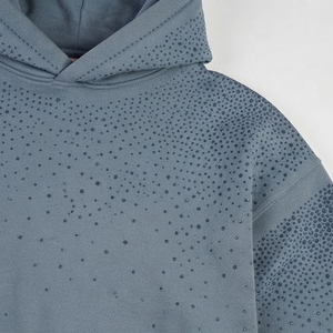 Survêtements légers à capuche pour hommes, best-sellers, avec strass, 100% coton, style unique, survêtements avec strass - Product Image 4