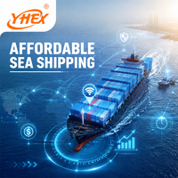 Expédition maritime de la Chine vers les États-Unis, service DAP, chargement de conteneurs et transit de fret à Los Angeles.
