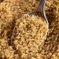 Prix d'usine, haute qualité, sucre brun liquide de canne 100% naturel raffiné, poudre, directement du Royaume-Uni, emballage de 25 kg, Icumsa 45