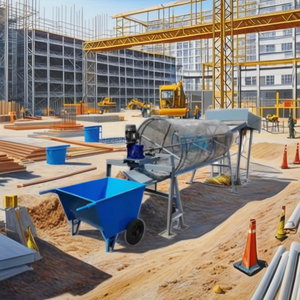 GREENERIA Machine de criblage de compost pour la transformation alimentaire avec moteur, composant essentiel 110V/220V/480V - Product Image 3