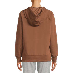 Proveedor mayorista de sudaderas con capucha para mujer con estampado de letras de otoño y estampado puff. - Product Image 4