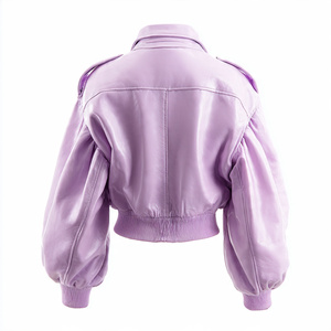 Veste en cuir de haute qualité, très élégante et stylée - Product Image 6