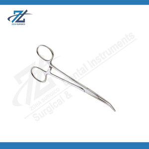 Pinzas Hemostáticas Kelly de Acero Inoxidable, Pinza Rochester Pean Recta y Curva, Instrumento Quirúrgico para Uso Hospitalario, Pakistán - Product Image 5