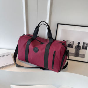 Sac de sport extensible imperméable avec fermeture éclair, compartiment sec/humide, compartiment à chaussures, grande capacité, personnalisable avec logo, pour le fitness et les voyages - Product Image 2