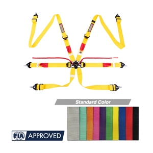 Arnés de Carreras SPORT PLUS 3 de 6 Puntos, Homologado por la FIA, Cinturón de Seguridad para Automovilismo Profesional, Color Personalizado, Fabricación OEM/ODM - Product Image 3