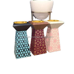 Mubkhar de madera para quemador Bakhoor de madera esmaltada de Ramadán con diseño y logotipo a medida, perfecto para festividades en el hogar y el hotel - Product Image 2