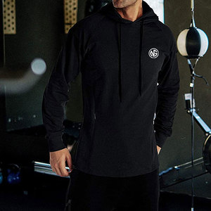 Sudaderas con Capucha para Hombre, Color Sólido, Básicas para Gimnasio y Fitness, 100% Algodón, Corte Regular, Secado Rápido, Transpirables, Alta Calidad - Product Image 5