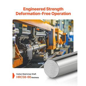 2 pz. Asta di movimento lineare in acciaio al carbonio SFC20 20mm x 1200mm, vite a ricircolo di sfere antiruggine ad alta precisione - Product Image 3