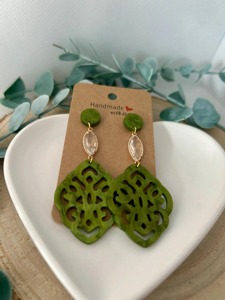 Pendientes de Resina para Uso Diario, Cómodos y Ligeros, Precio de Fábrica al por Mayor - Product Image 2