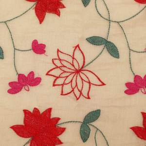 Tela de Chifón Bordada Malty Dobby, 100% Poliéster, Transpirable, Ecológica, para Bodas, Color Personalizado, Suministro Textil, Exportaciones - Product Image 6