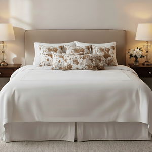 SOGA 6-Piece Rustic Bloom Pillow <b>Cushion</b> <b>Cover</b> Set 45cm Square with 30x50cm <b>Floral</b> Rectangular Total 650ml Water Absorption - Product Image 4