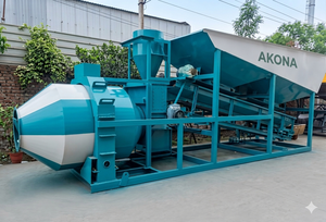 AH Drum mix plant Asphalt Drum Mix Plant 380V High Efficiency Motor Core Component Industrial <b>Mixing</b> <b>Equipment</b> - Product Image 3