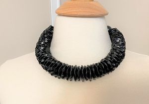 Collier élégant en corne de buffle, collier tribal fait main en corne de buffle, bijoux en corne naturelle écologiques - Product Image 2