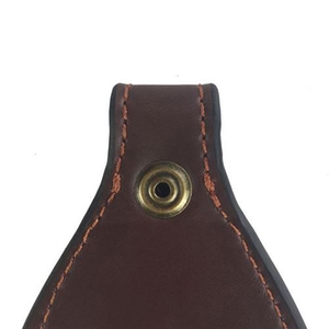 Protège-pieds en cuir marron sur mesure OEM, accessoires de tir sportif et de chasse haut de gamme, vente en gros B2B - Product Image 4