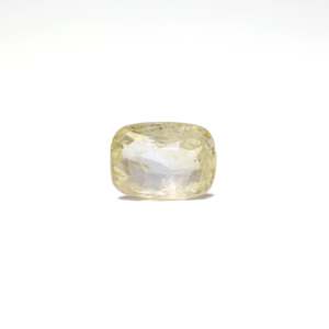 55 Carat Oval Cut Yellow Sapphire Loose Gemstone for Fine Jewelry - Product Image 1