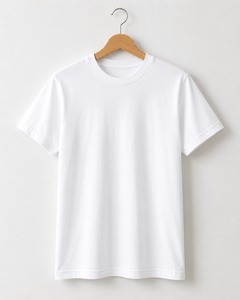 White 100% Cotton Oversized Soft Blank Cartoon Print O-Neck Short Sleeve Casual Streetwear <b>T</b>-<b>Shirt</b> for Men - Product Image 1