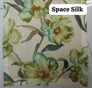 Space Silk Fabric With Premium Floral Work Elegance Design For Designer Sarees Suits Lehengas Wholesale Royal Soft Weave Collect - Product Image 2