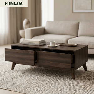 Modern Scandinavian <b>Coffee</b> <b>Table</b> Solid Wood <b>Legs</b> Rectangular Center <b>Table</b> <b>for</b> Modern Living Room and Office Decor - Product Image 6