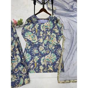 Conjunto de ropa de fiesta de mujer de diseño superior inferior elegante Dupatta - Product Image 3