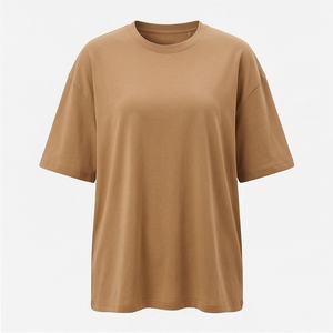 เสื้อยืดแขนสั้นผ้าฝ้ายสำหรับผู้หญิง สกรีนโลโก้ได้ ใส่สบายในฤดูร้อน ผลิตจากโรงงานโดยตรง สีตามสั่ง ระบายอากาศได้ดี แฟชั่นทันสมัย - Product Image 1