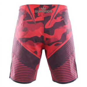 Shorts MMA pour hommes de haute qualité, best-sellers, taille élastique, sportifs, séchage rapide, polyester/coton, entraînement arts martiaux - Product Image 2
