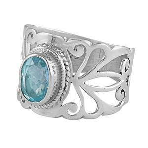 Gypsy Bohemian Energy Healing Reiki 925 Sterling Silver Garnet <b>Crystal</b> <b>Ring</b> Trendy Handmade Natural Gemstone Vitality Power Glow - Product Image 3