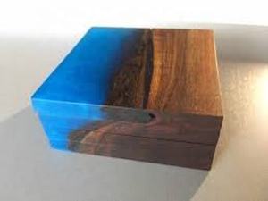 Haute qualité à la main en bois résine tasse sous-verres pour la décoration intérieure en gros pas cher prix résine bois Joint caboteur/tapis tampons Carton - Product Image 4