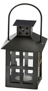 Farol Moderno de Metal y Vidrio con Acabado Negro Mate, Faroles de Metal para Velas, Decoración del Hogar para Exteriores, Personalizado - Product Image 6