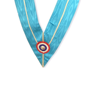 Collier de Maître Maçon (PM) G L N F fabriqué en France, vente en gros, collier de regalia maçonnique personnalisé - Product Image 2