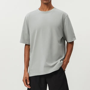 T-shirt décontracté pour homme à épaules tombantes, coupe ample, manches courtes, streetwear décontracté, confort quotidien - Product Image 6