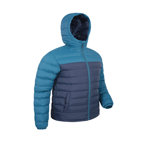 Veste matelassée écologique pour homme - Veste légère personnalisée, résistante à l'eau, coupe-vent, à capuche, avec fermeture éclair, vêtements d'hiver standard pour le streetwear - Product Image 1