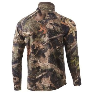 Camiseta de Caza IOTA SPORTS de Primera Calidad para Hombre, Camuflaje, Media Cremallera, Personalizada con Sublimación, para Actividades al Aire Libre - Product Image 2