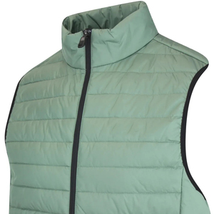 Mens Lightweight Puffer Vest Multi Color Canvas Jacket Stand Collar <b>Padded</b> Sleeveless Winter Outerwear Casual Fashion Vest - Product Image 6