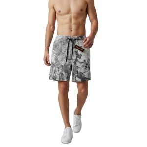 Shorts en maille polyester pour hommes, taille plus, basiques d'été, imprimés par sublimation, logo personnalisé, meilleurs shorts de basket-ball streetwear pour hommes - Product Image 1