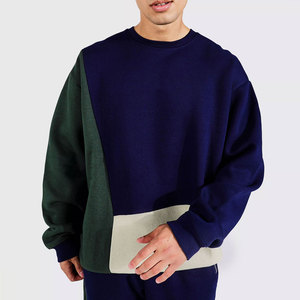 เสื้อสเวตเชิ้ตคอกลมทรงโอเวอร์ไซส์คุณภาพสูงสำหรับผู้ชาย แฟชั่นใหม่ สามารถสั่งตัดไซส์ได้ - Product Image 1