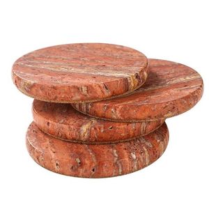 Juego de posavasos de mármol natural al por mayor para decoración del hogar, para distribuidores que buscan accesorios de mesa de piedra de alta calidad - Product Image 2