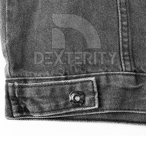 Camisa de Mezclilla sin Mangas con Cuello Camisero, Color y Talla Personalizables, Talla Grande, Transpirable, Ecológica, de Secado Rápido, 100% Algodón, para Exteriores - Product Image 5