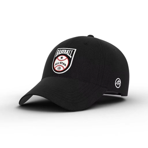High Quality Original European and American Style Wholesale Cotton Polyester 3D Embroidery <b>Black</b> <b>Baseball</b> <b>Caps</b> - Product Image 1
