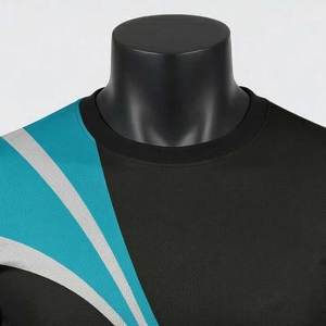 Nouveau design, prix abordable, t-shirts de course pour hommes à séchage rapide, 100% coton, imprimés sur mesure, tissu respirant en toile, vêtements de sport OEM - Product Image 3