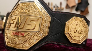 Professional Custom FMS Championship Belt Lightweight Eco-Friendly Durable Leather Boxing Fighting Kickboxing Martial Arts FITME - Product Image 5