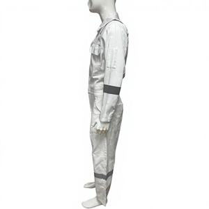 Traje de Seguridad de Poliéster/Algodón, Protección Química Industrial, Resistente a Ácidos, Overol Agrícola, Secado Rápido, Ligero y Transpirable - Product Image 1