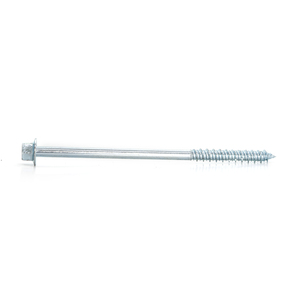 Vis à bois à tête hexagonale haute résistance classe 4.8 6.8 DIN/ANSI, acier au carbone zingué, filetage partiel, pouces/métrique, marque PDC - Product Image 4